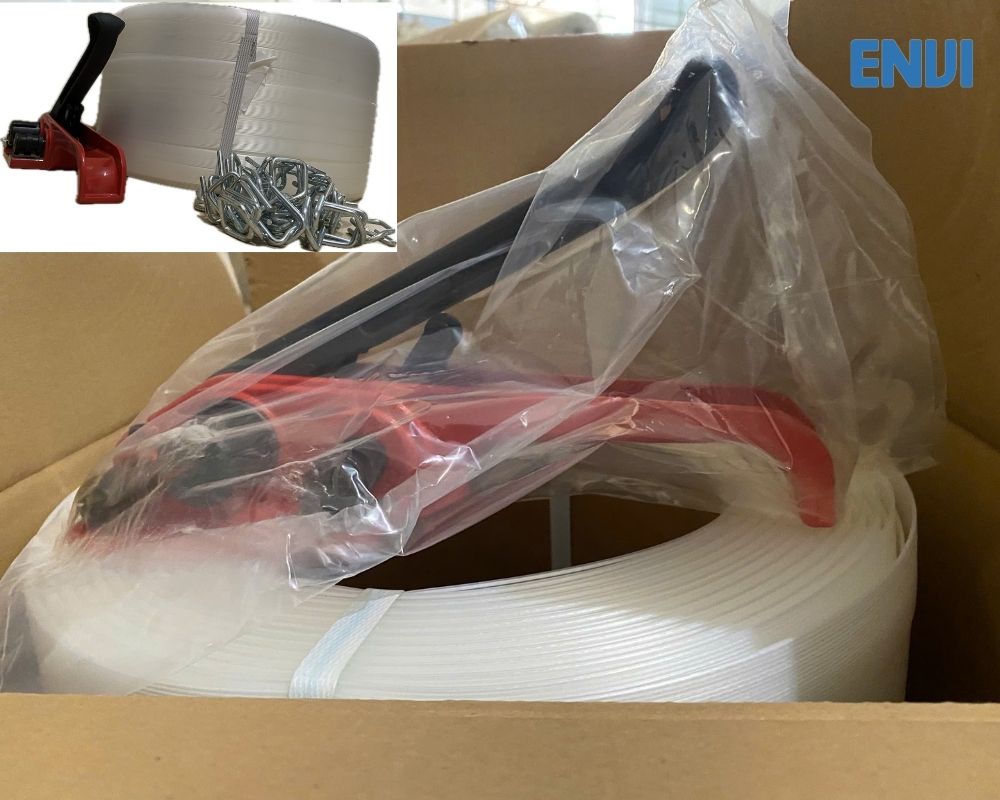Dây đai composite 16mm và Khóa đai tại Envi vina