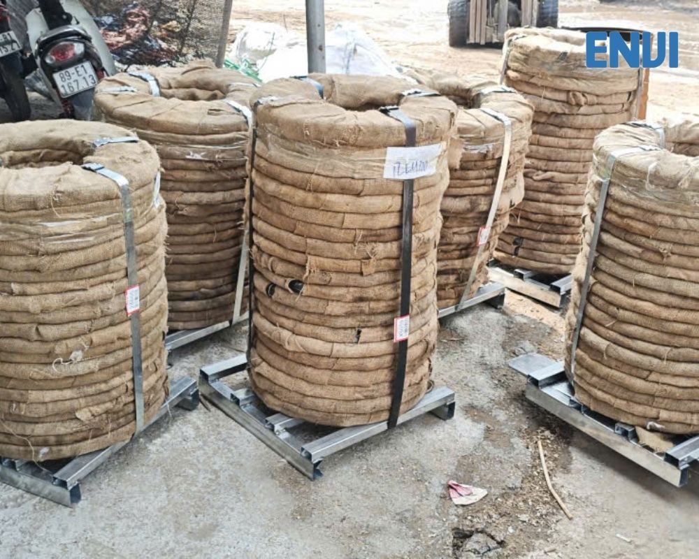 Dây đai thép dầu tại Envi Vina
