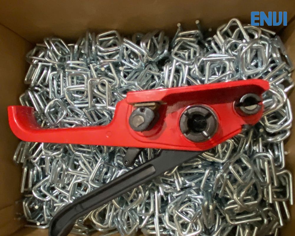 Kìm siết đây đai và Khóa đai composite 19mm